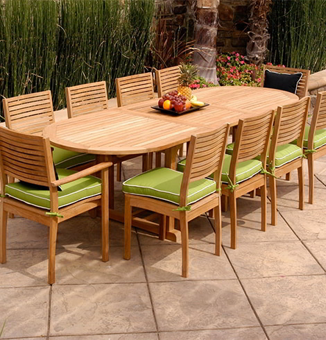 Teak Outdoor Dinning table in UAE
